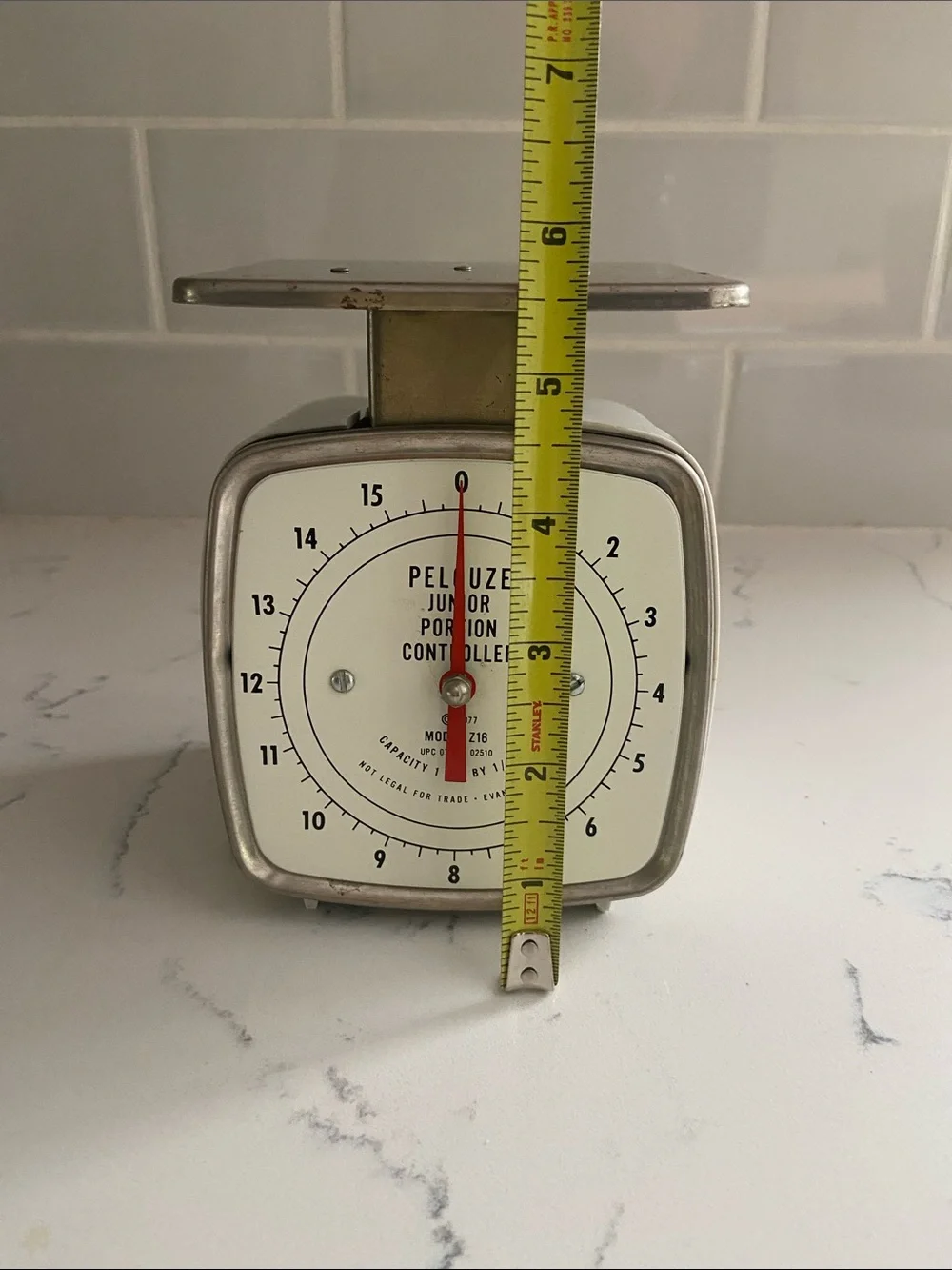 Vintage Pelouze Junior Portion Controller Scale Model Z16 1 lb
